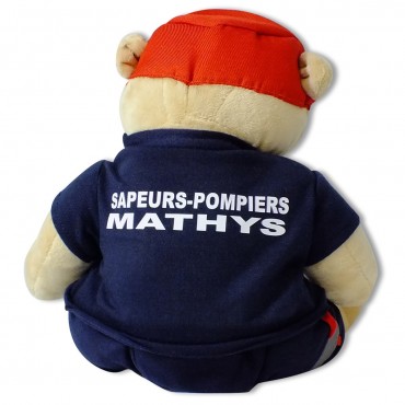 Ours Peluche Super Pompier® Personnalisé