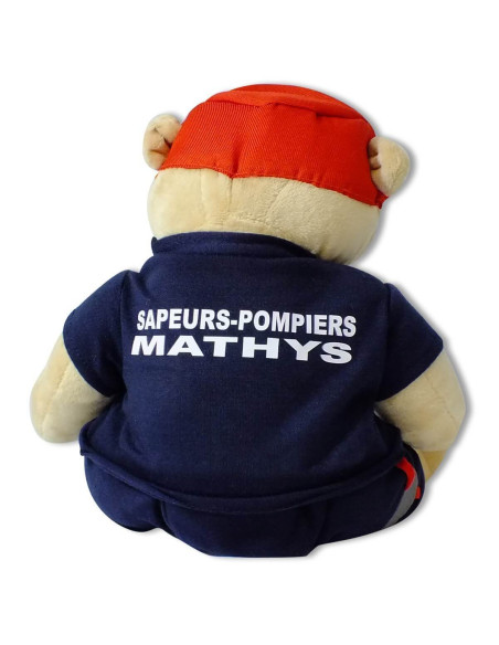 Ours Peluche Super Pompier® Personnalisé Ours Peluche Super Pompier® Personnalisé