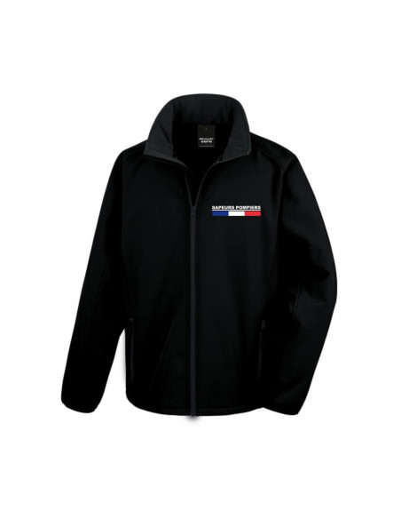 Veste Softshell 8 couleurs - Drapeau FR
