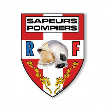 Autocollant Sapeurs-Pompiers blason - Savoie