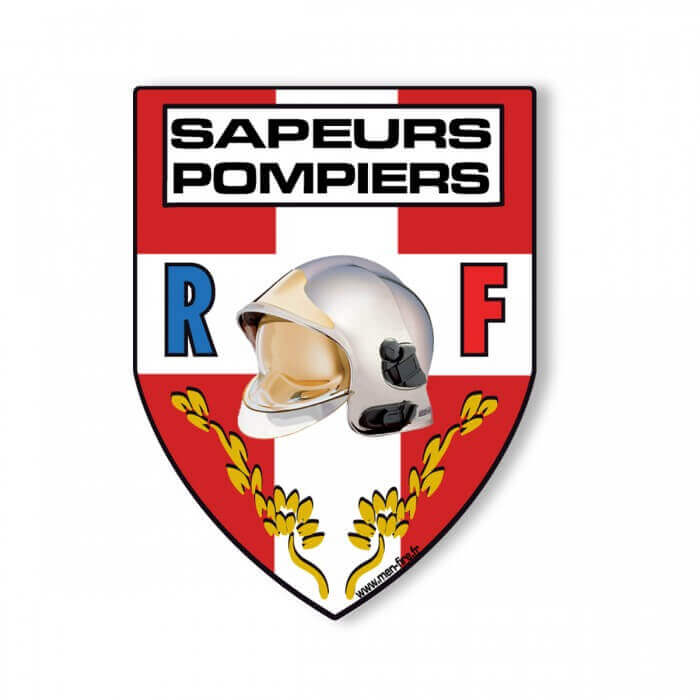 Autocollant Sapeurs-Pompiers blason - Savoie