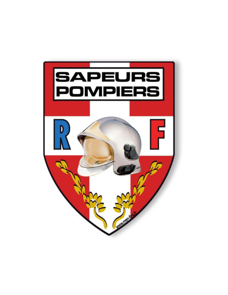 Autocollant Sapeurs-Pompiers blason - Savoie