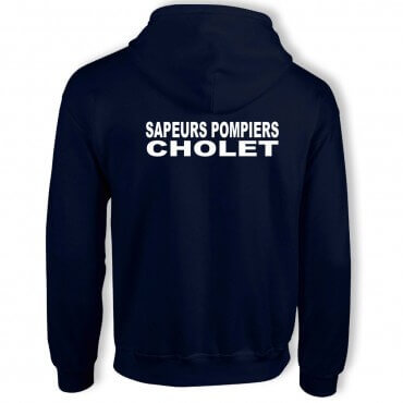 Sweat Capuche Sapeurs-Pompiers - Personnalisé