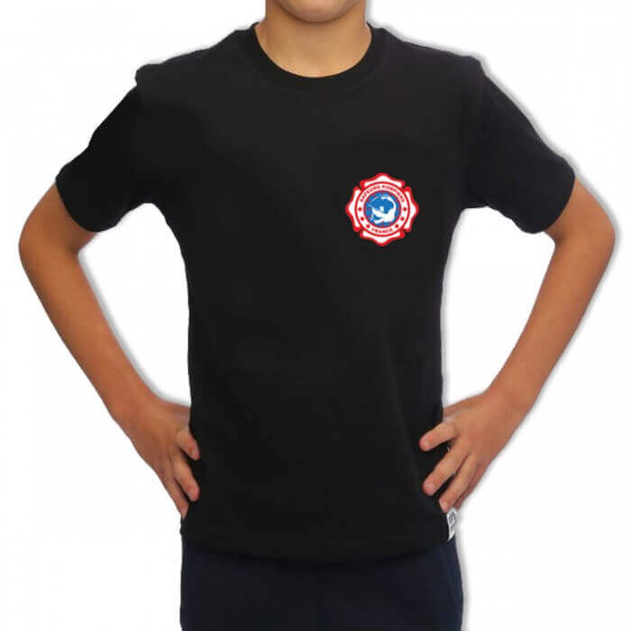 Tee-shirt Sapeur Pompier Enfant - Écusson