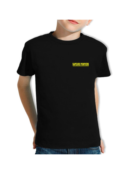 Tee-shirt Sapeur Pompier Enfant