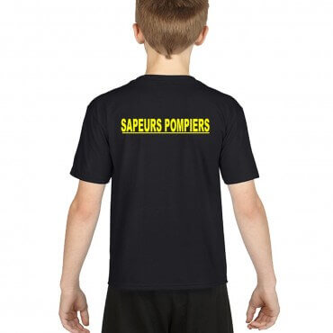 Tee-shirt Sapeur Pompier Enfant