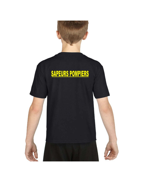 Tee-shirt Sapeur Pompier Enfant