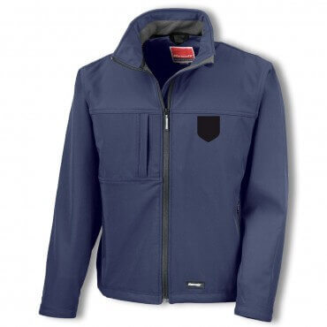 Veste Softshell Personnalisée Velcro