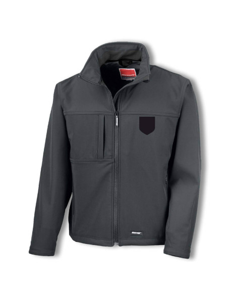 Veste Softshell Personnalisée Velcro Veste Softshell Personnalisée Velcro