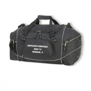 Sac de Sport 50L NOIR Personnalisé