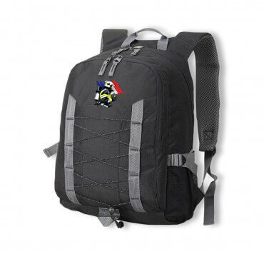 Sac à Dos 26L NOIR - Drapeau MF