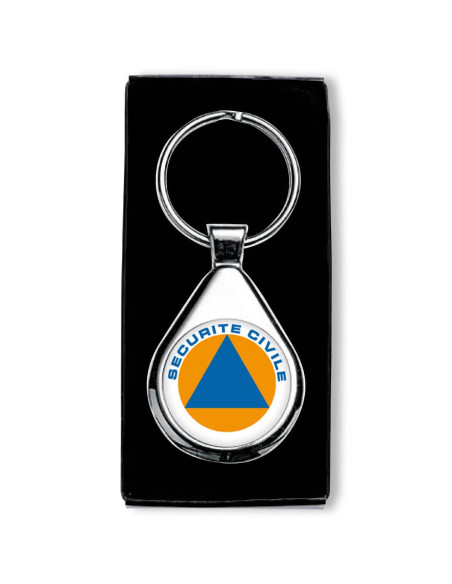Porte clés Sécurité Civile - Rond