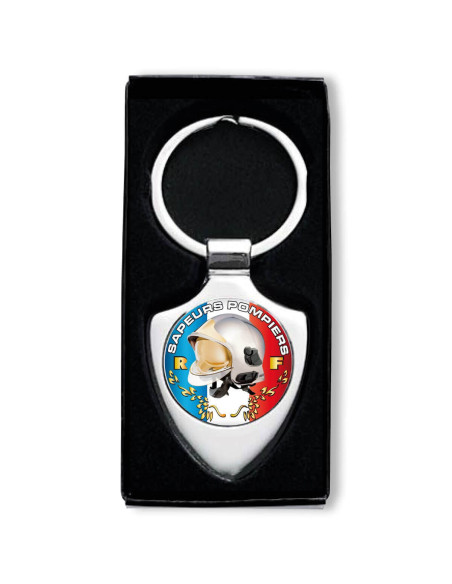 Porte clés Sapeurs Pompiers - Blason