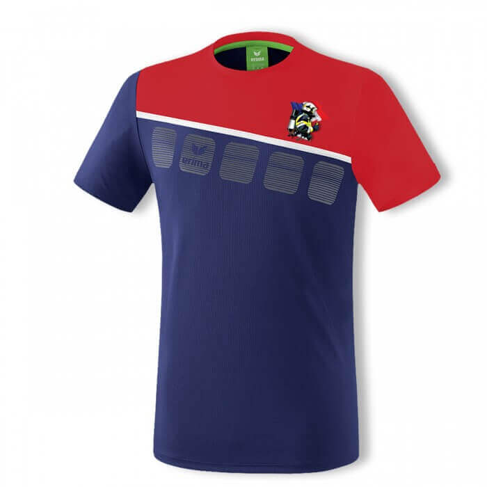 Tee shirt Erima - 5-C - Drapeau MF Tee shirt Erima - 5-C - Drapeau MF