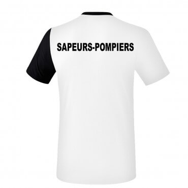 Tee shirt Erima - 5-C - Sapeurs-Pompiers