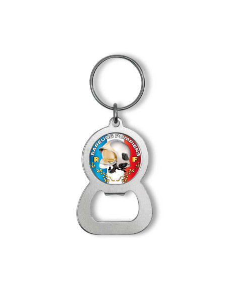 Porte clés Sapeurs-Pompiers - Décapsuleur