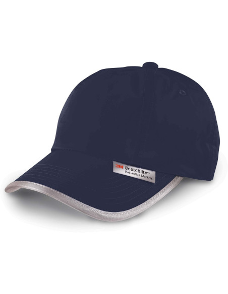 Casquettes avec bande réfléchissante haute visibilité