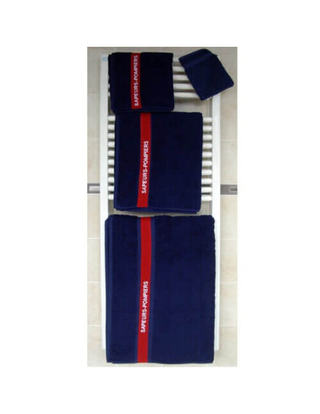 Serviette de Toilette - Sapeurs Pompiers Serviette de Toilette - Sapeurs Pompiers