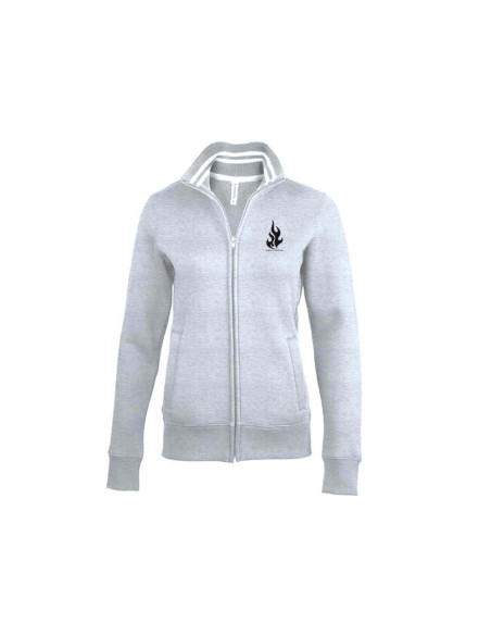 Veste Molleton Zippée Femme