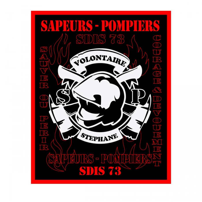 Tableau Sapeurs Pompiers Personnalisé