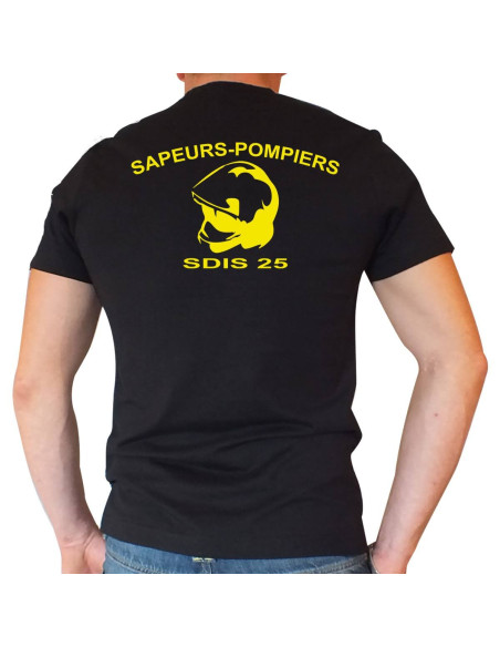 Tee shirt Sapeurs-Pompiers Casque F1 - Personnalisé
