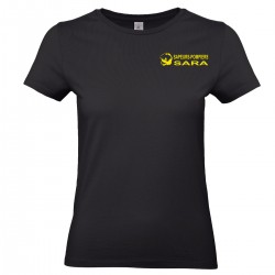 Tee shirt Femme Sapeurs-Pompiers Casque F1 - Personnalisé