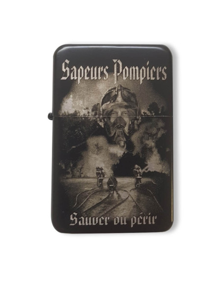 Briquet Essence Personnalisé - Noir