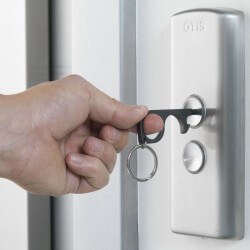 Porte clés sans contact - Men Fire