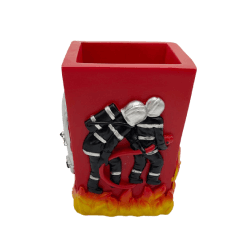 Pot à Crayon - Pompier