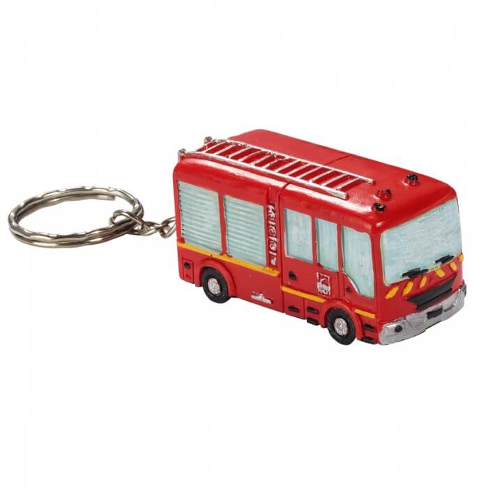 Porte clé Camion pompier - Men Fire La Boutique Sapeurs Pompiers