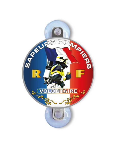 Plaque Auto Pare-Brise MF - Volontaire