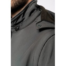 Veste Softshell à capuche avec manches amovibles - SP