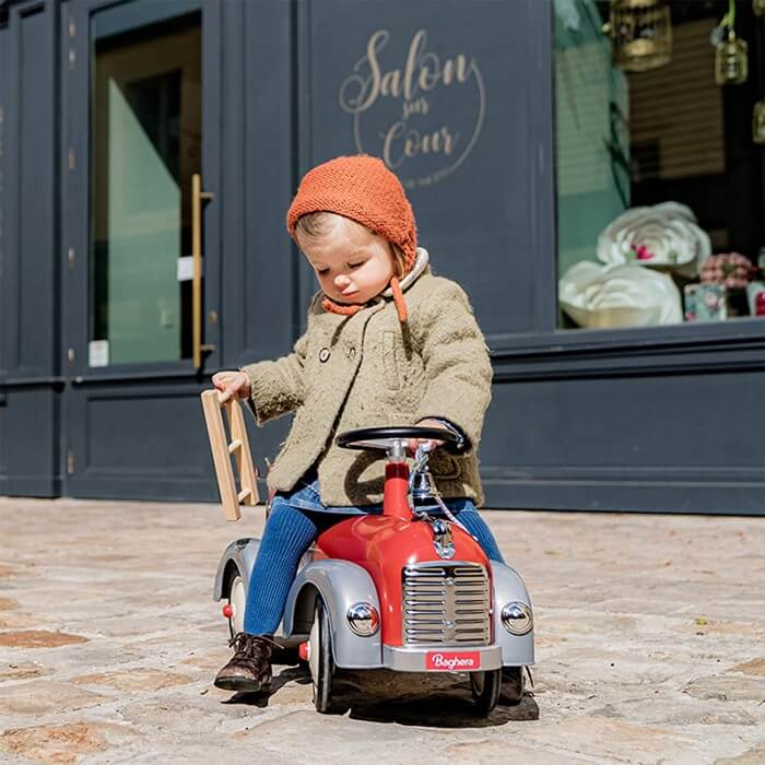 Porteur camion pompier - Baghera - Men Fire Boutique Sapeurs Pompiers