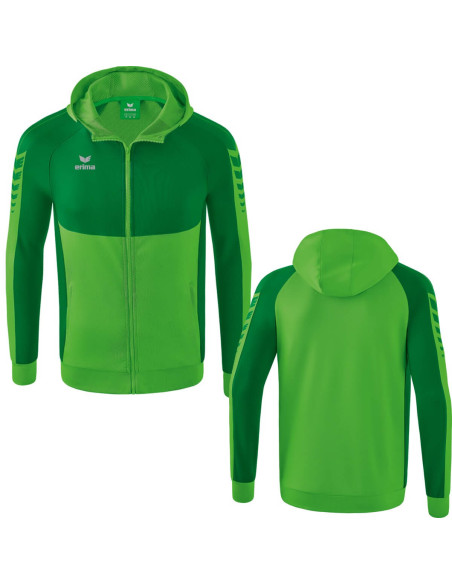 Veste avec capuche Erima - Six Wings - 12 couleurs au choix
