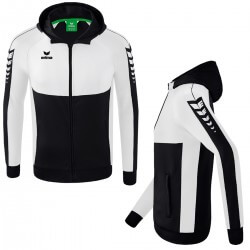 Veste avec capuche Erima - Six Wings - 12 couleurs au choix