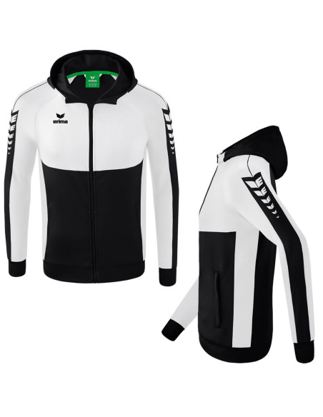 Veste avec capuche Erima - Six Wings - 12 couleurs au choix