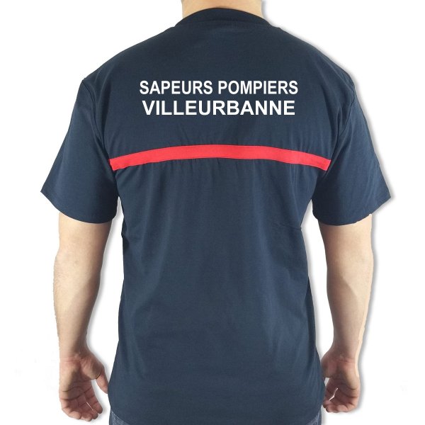 Tee shirt Sapeur Pompier Personnalisé Men
