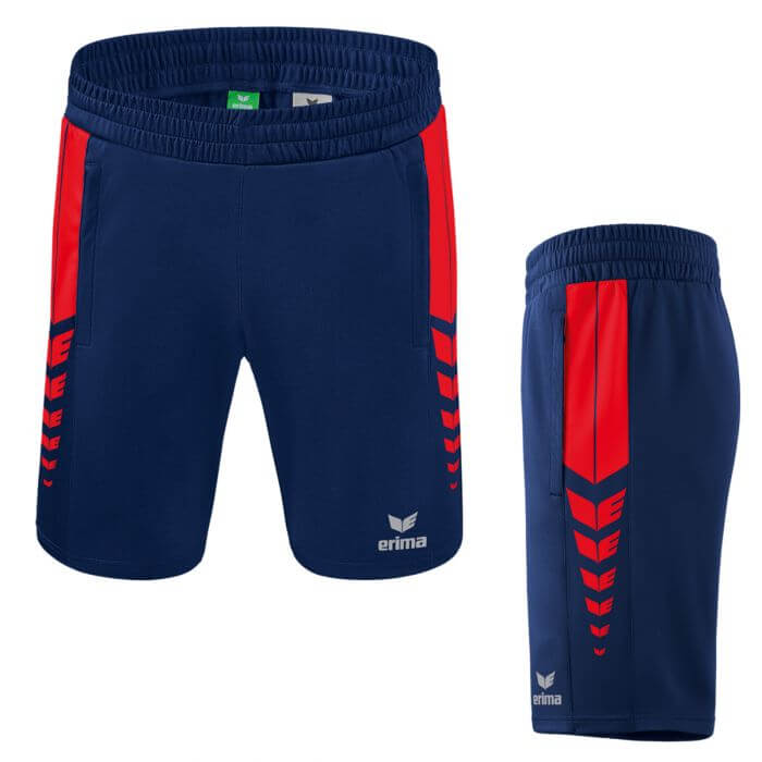 Short Erima Six Wings - 9 couleurs au choix