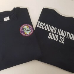 Tee-shirt 100% coton - Manches Courtes - Col rond