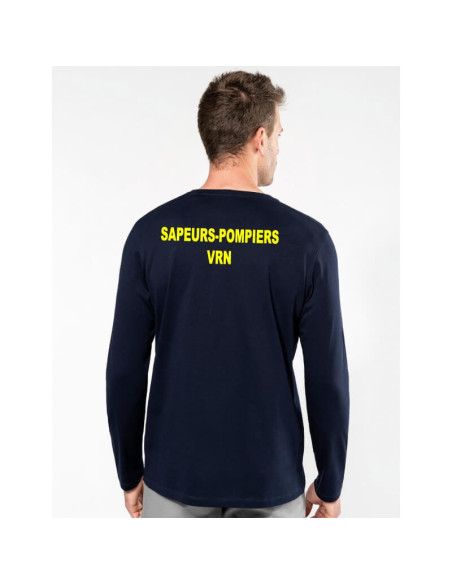 Tee-shirt 100% coton - Manches Longues - Col rond