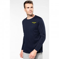 Tee-shirt 100% coton - Manches Longues - Col rond