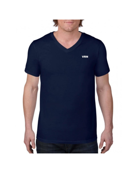 Tee-shirt 100% coton - Manches Courtes - Col V