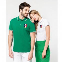 Polo 100% coton - avec liseré