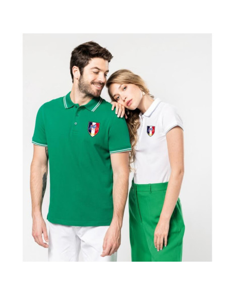 Polo 100% coton - avec liseré