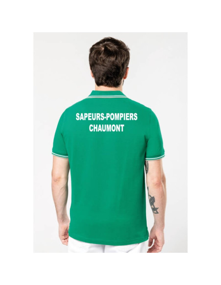 Polo 100% coton - avec liseré