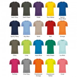 Tee-shirt Sport 100% Polyester - Manches Courtes - basic