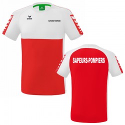 Tee Shirt Erima Six Wings - Sapeurs-Pompiers