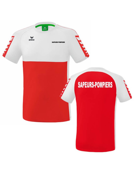 Tee Shirt Erima Six Wings - Sapeurs-Pompiers