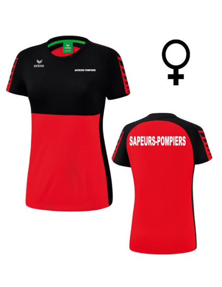 Tee Shirt Erima Six Wings - Sapeurs-Pompiers