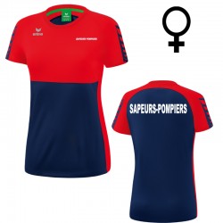 Tee Shirt Erima Six Wings - Sapeurs-Pompiers